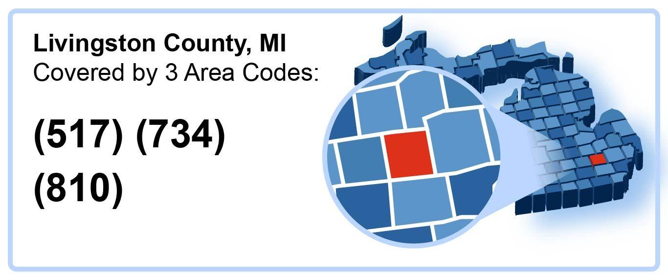 517_734_810_Area_Codes_in_Livingston_County_Michigan
